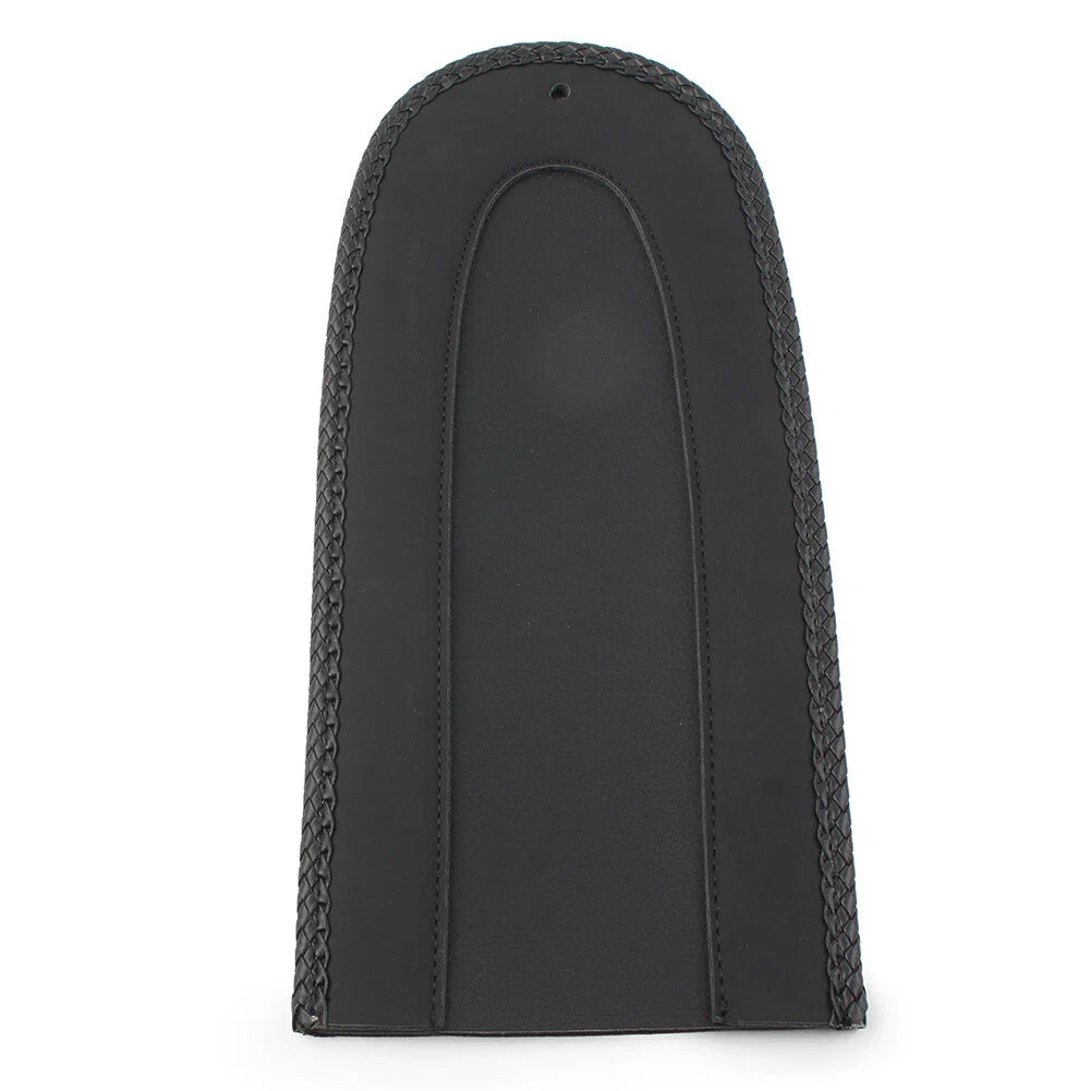 Black Rear Fender Bib Solo Seat for Harley Softail Fat Bob Deluxe (2018-2023)