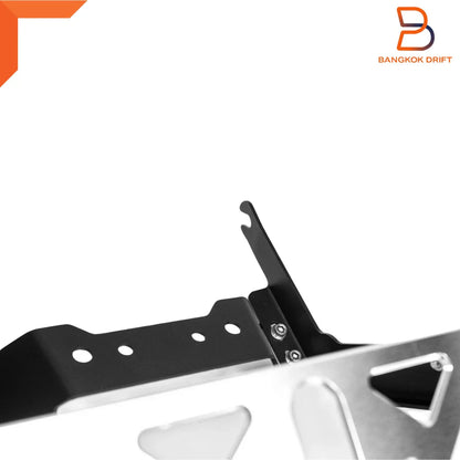 Silver Rear Luggage Rack Cargo Support for Honda Monkey 125 (2018-2023)