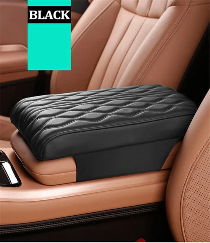 Armrest Pad Cover for Auto Center Console Box Leather Cushion Mat Universal