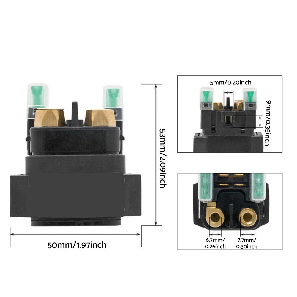 Starter Solenoid Relay for Yamaha YFM Grizzly 250 350 400 450 660