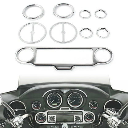 Radio Gauge Inner Trim for Harley Electra Glide, Street Glide (1996-2013)