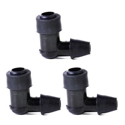 3x Versatile 90 Degree Plug Cap Cover for Motorcycle Dirt Bike ATV