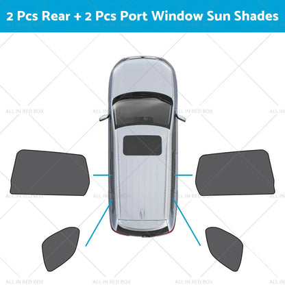 Magnetic Mesh Sun Shades for Mitsubishi Outlander (2021-2023)