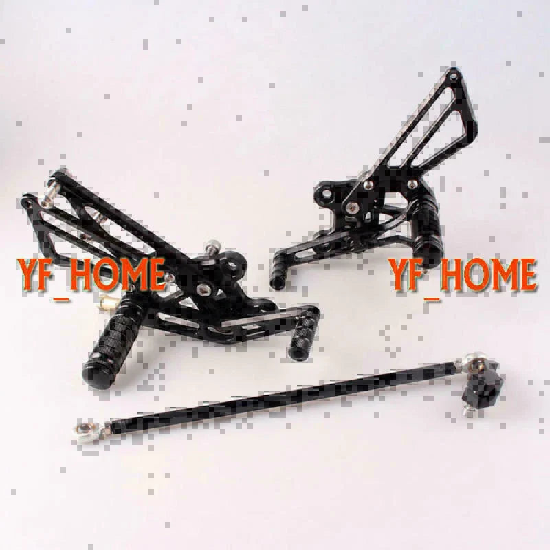 Black Motorcycle Rearsets Foot Pegs for Kawasaki Ninja ZX14R (2006-2011)