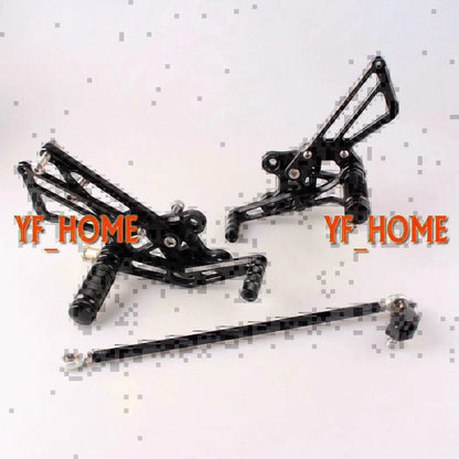 Black Motorcycle Rearsets Foot Pegs for Kawasaki Ninja ZX14R (2006-2011)