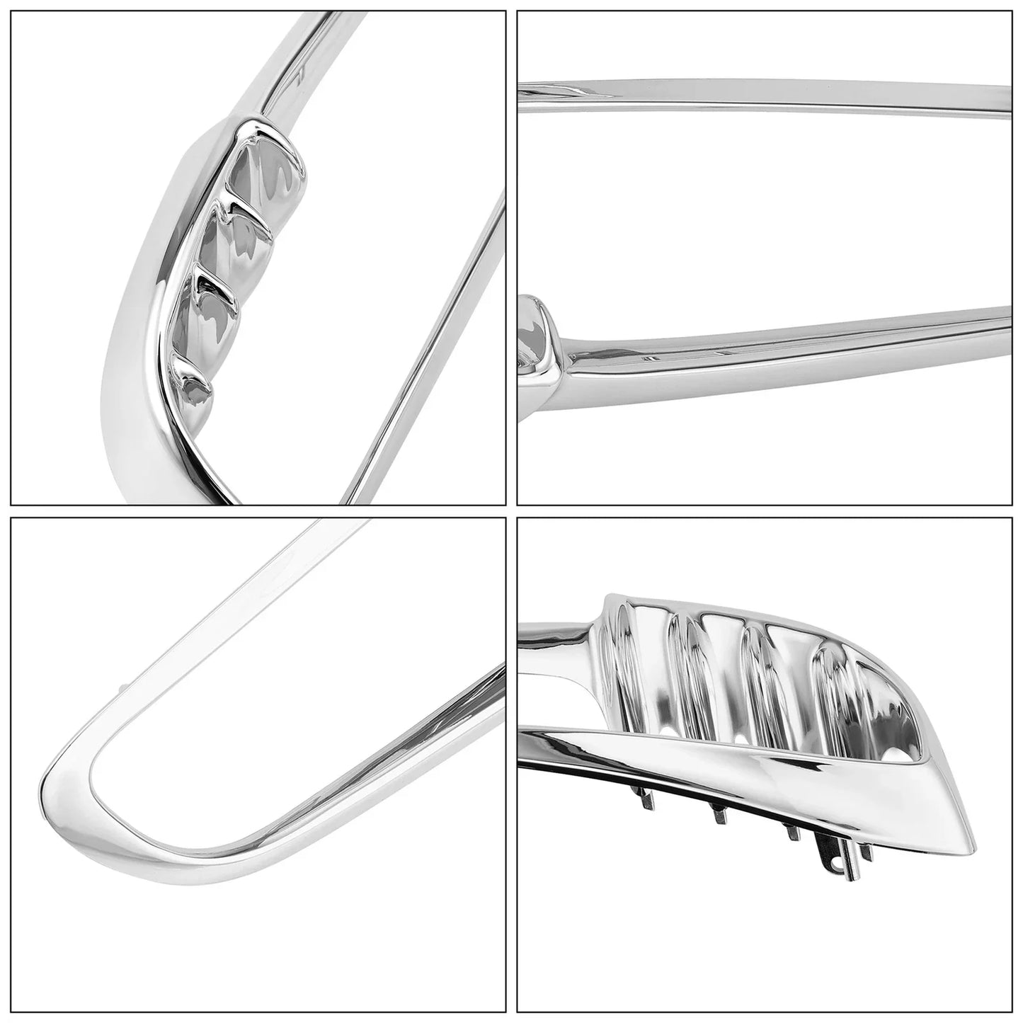 Chrome Radiator Trim Bezels for Harley Davidson V-Rod VRSC VRSCDX VRSCB (2002-2017)