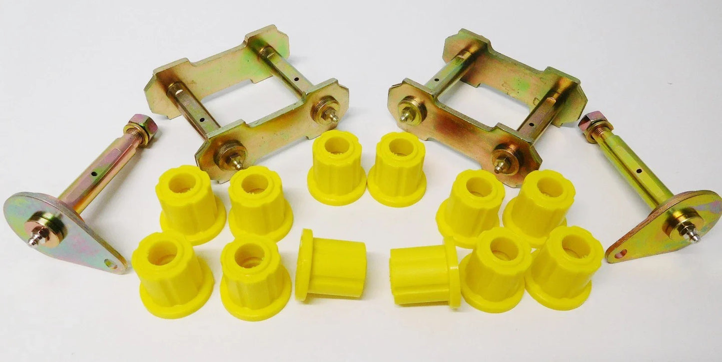 Front Greasable Shackle Pin & Bush Kit for Land Cruiser HJ60 HJ62 FJ60 (1980-1990)