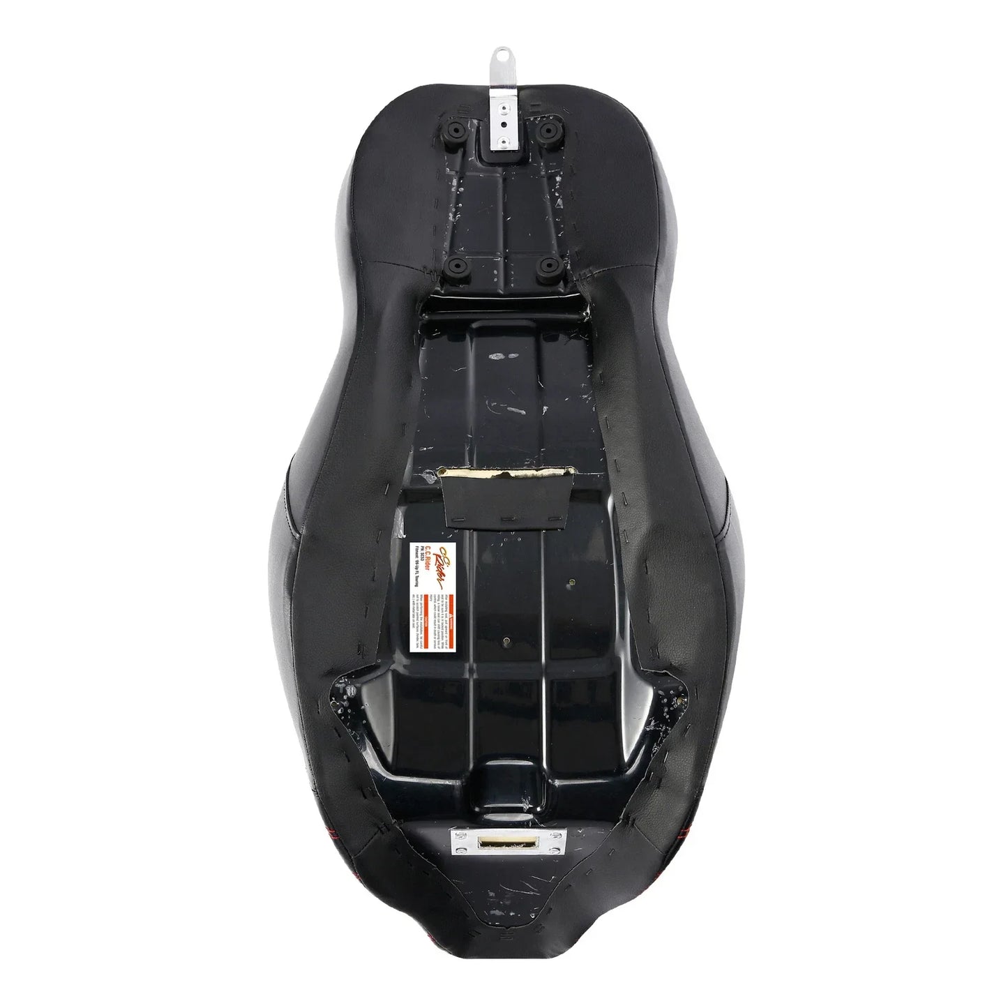 Black Gel Driver Rider Passenger Seat for Harley Street Road Glide (2009-2023)