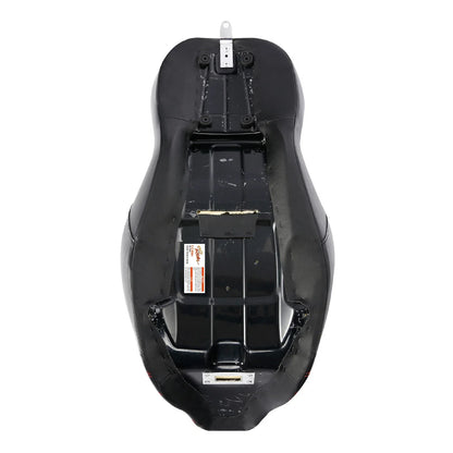 Black Gel Driver Rider Passenger Seat for Harley Street Road Glide (2009-2023)