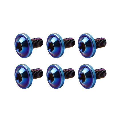6 x M5x25mm Alloy Torx Head Screws for Bike Motorcycle