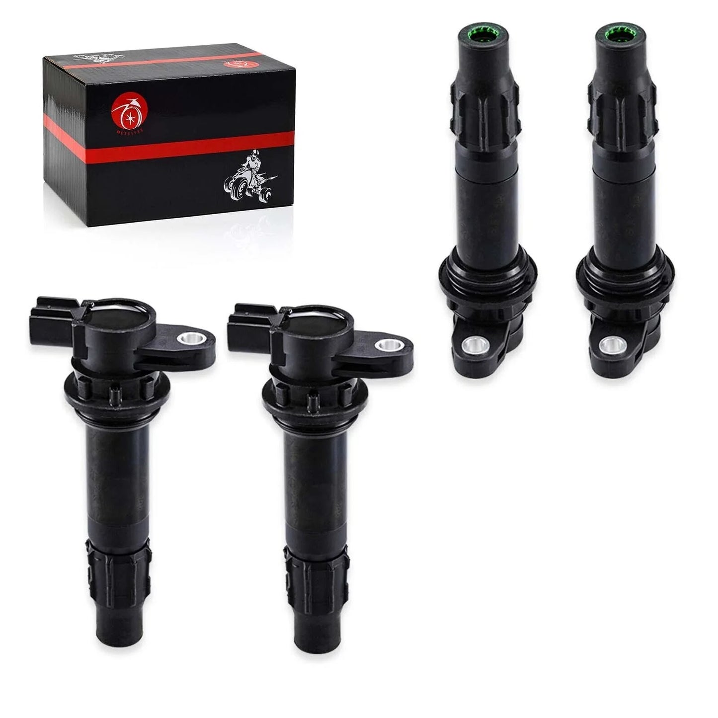 4PCS Ignition Coil for Yamaha Wave Runner FX1000 VX1100 Cruiser (1992–1999)