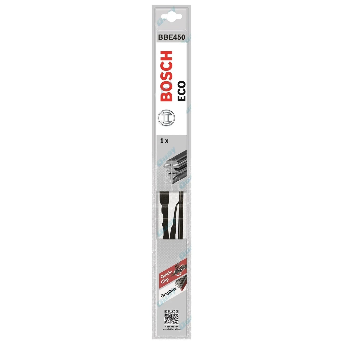 Front Pair Bosch Eco Wiper Blades Set for Nissan 350Z Z33 V6 3.5L 2002~2009