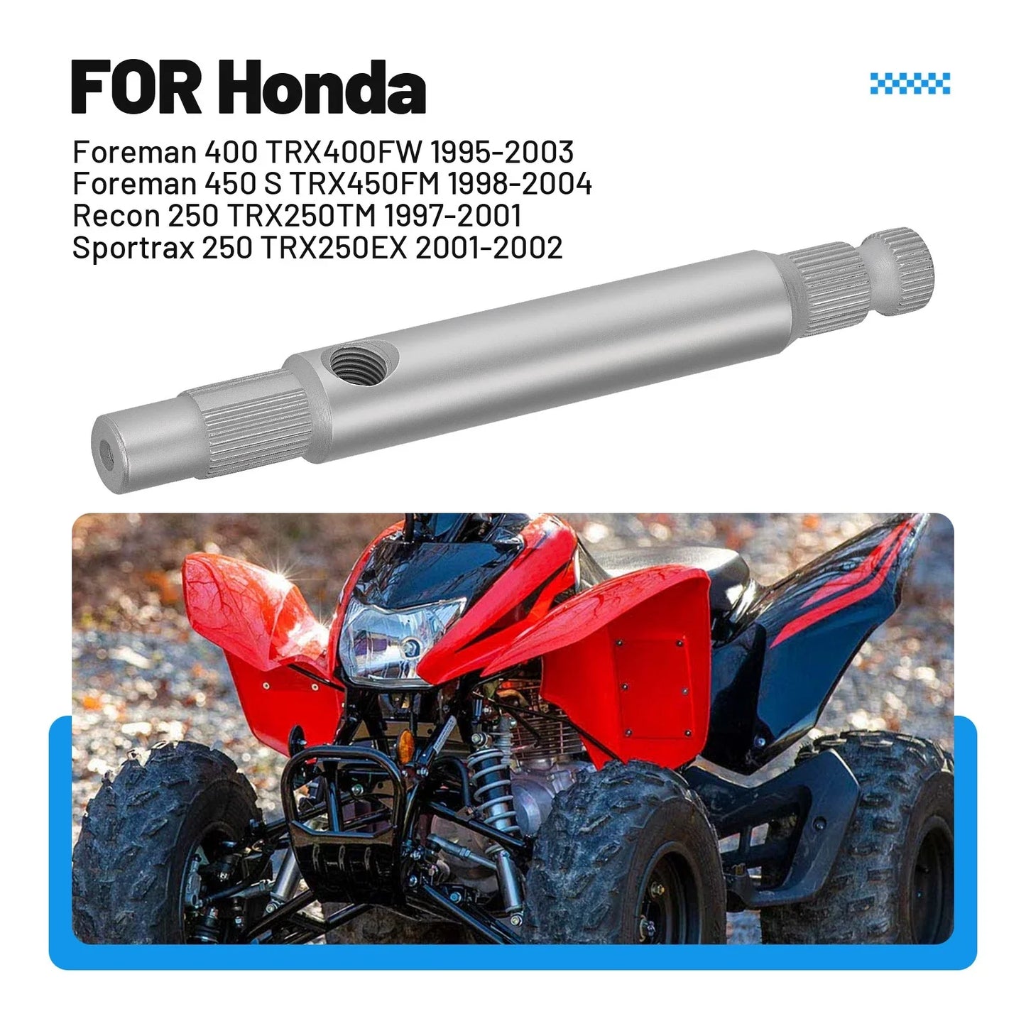 Spindle Gear Shift for Honda Recon 250 TRX250 2x4 (1997–2001)