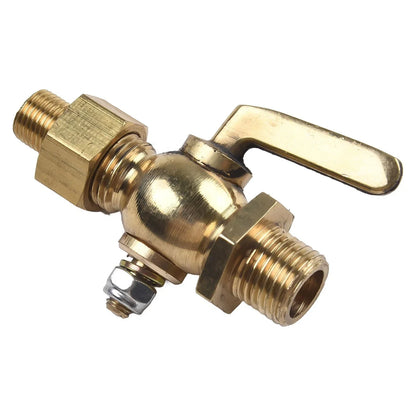 Valve Brass Petcock 6.5mm Copper Dowel Mouth Standard Pattern