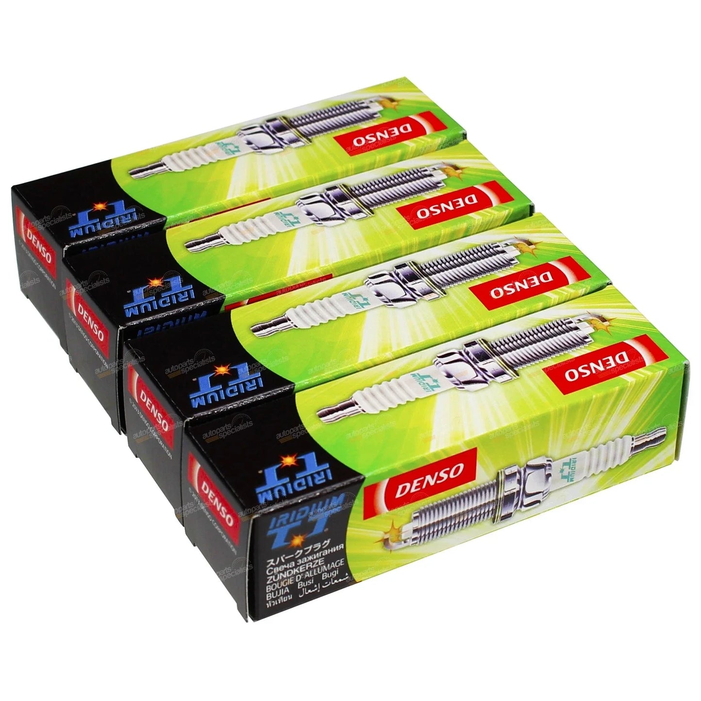 Iridium Spark Plugs / 4 x Spark Plugs / for Toyota Hiace (1982–1986)