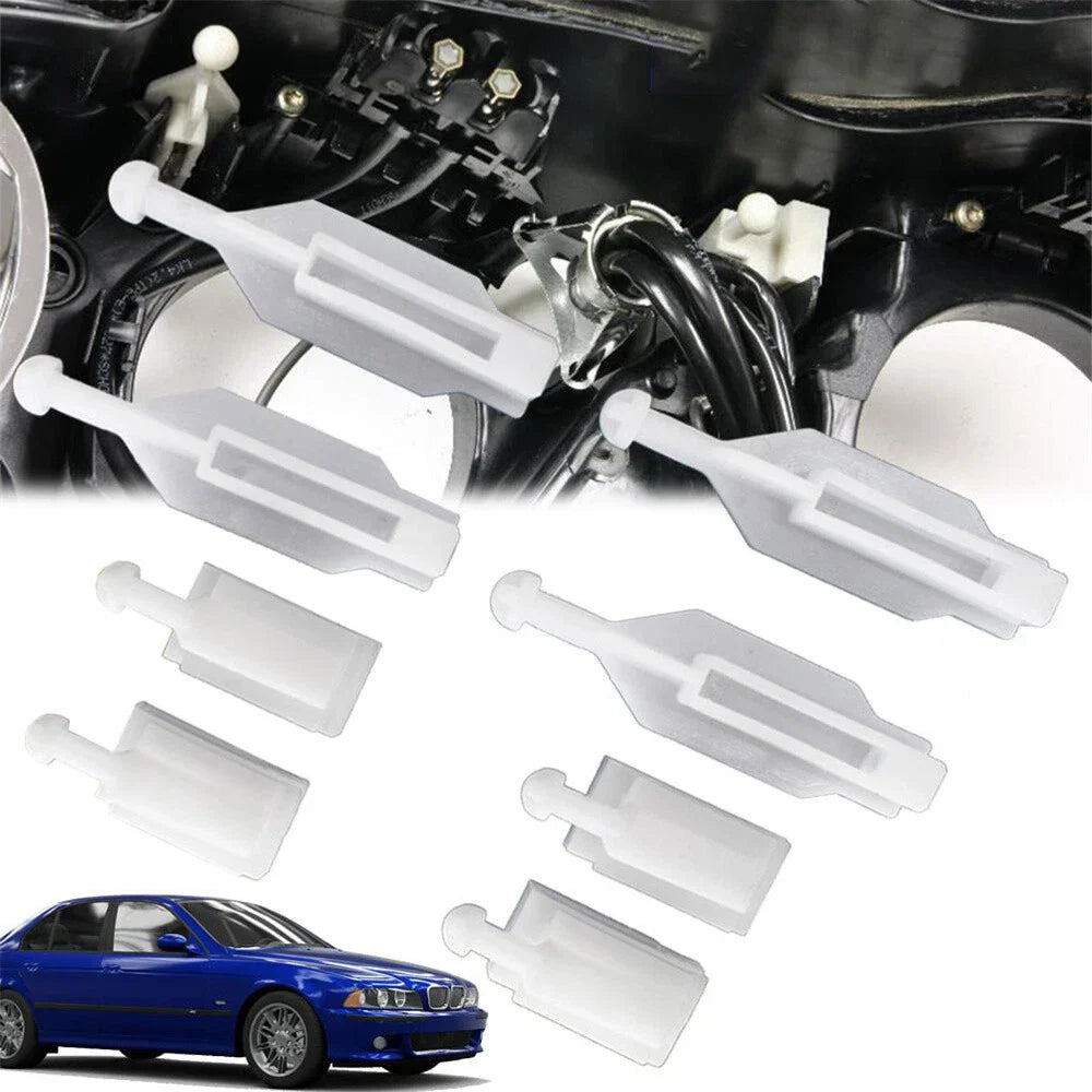 4 x Car Xenon Headlight Reflector Holder for BMW 5 Series E39 (2000-2003)