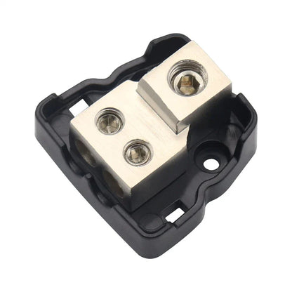 Car Audio Splitter Amp Power Distribution Block 4 Gauge In 8 Gauge Out