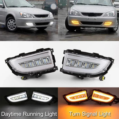 LED Fog Light DRL w/ Turn Signal for Mitsubishi Lancer (2005-2006)