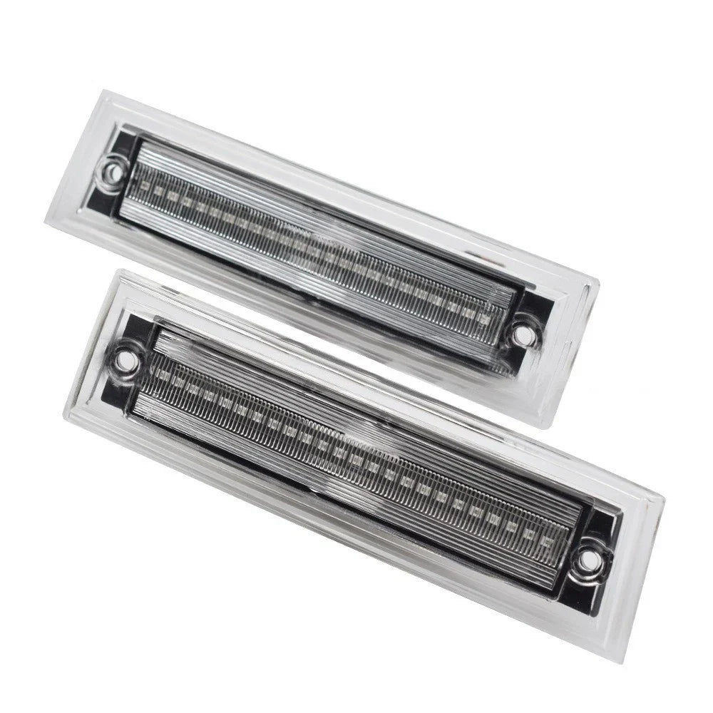 LED Side Marker Lights for Chevy C10 C20 C30 K10 K20 K30 Suburban (1973-1987)
