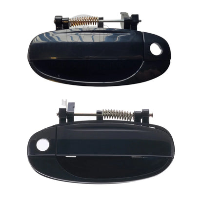 Outer Door Handle Black 2pc Set for Holden Barina TK (2005–2011)