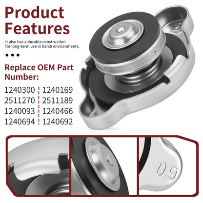 Radiator Pressure Cap for Polaris Magnum 425, Magnum 500 (1995–1999)