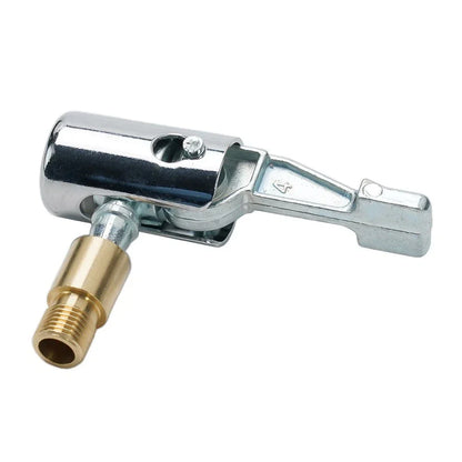 Locking Air Tyre Wheel Valve Clip Connector Brass for Trucks Campers