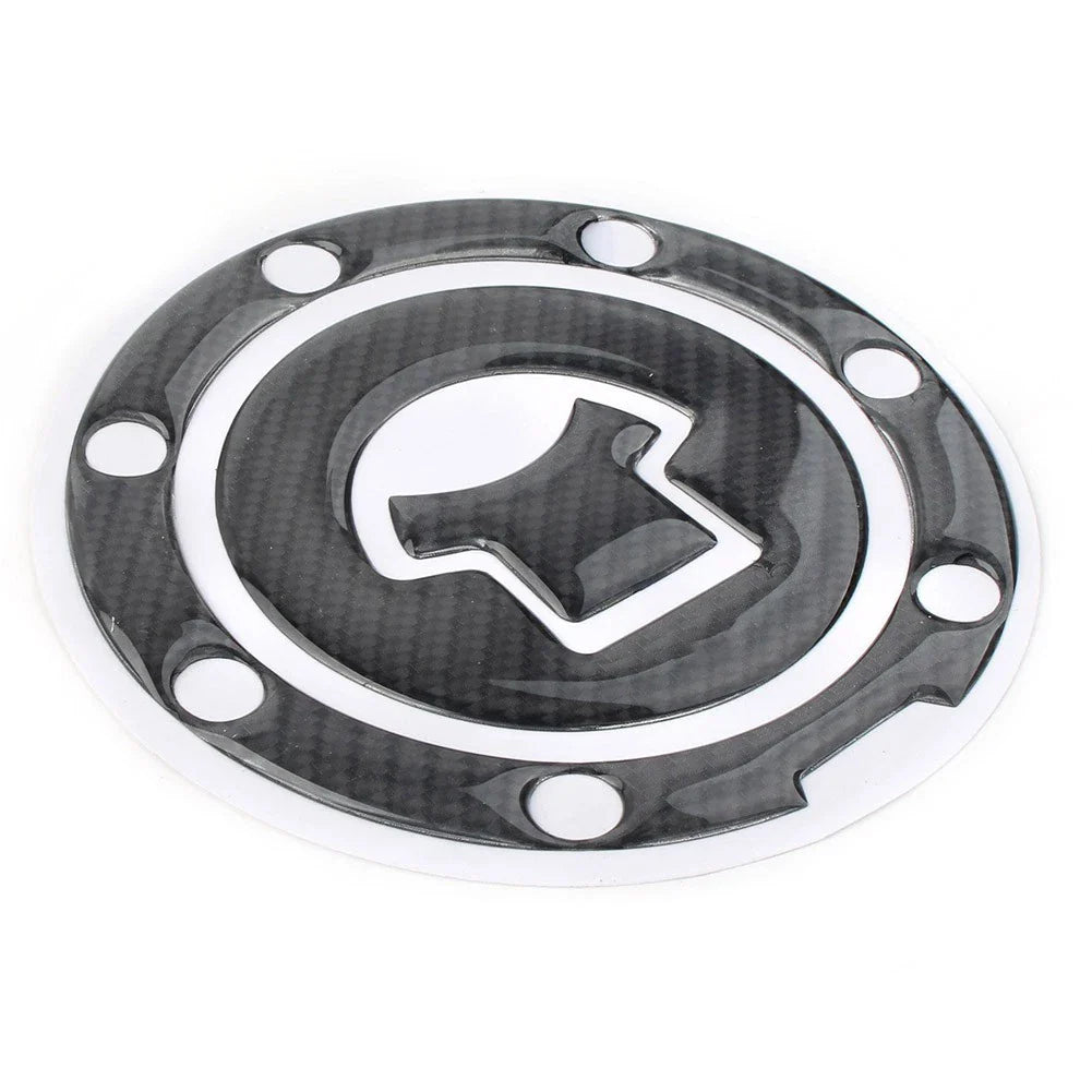 Gas Tank Fuel Cap Cover for 2003+ CBR 1000RR 600RR Carbon Fiber Look