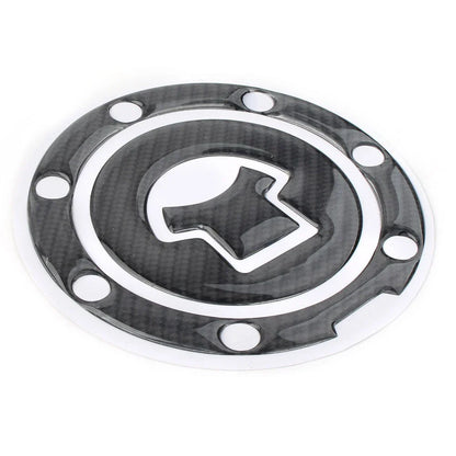 Gas Tank Fuel Cap Cover for 2003+ CBR 1000RR 600RR Carbon Fiber Look