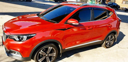 Side Vent Door Cover Trim for MG ZS (2018-2021) Matte Black Red
