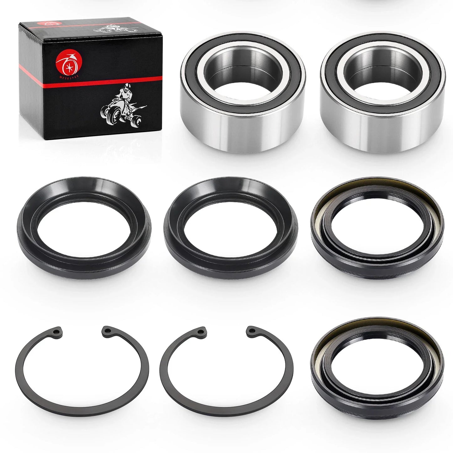 Rear Bearings & Seals Kit for Honda Rincon 650 680 TRX650 TRX680 (2003–2013)