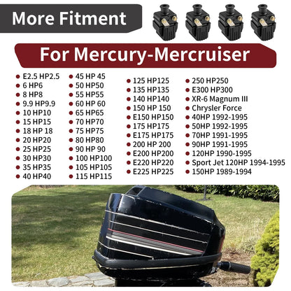 4 x Ignition Coil for Mercury Outboard 50-100 hp (1998–2023)