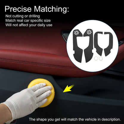Car Door Anti Kick Pad Protector for Lexus ES ES350 ES300h ES250 (2021)