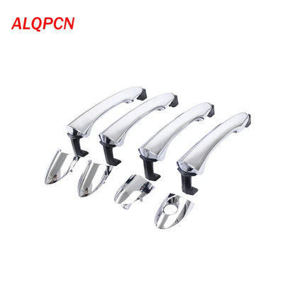 4 x Exterior Door Handles for Hyundai Sonata (2011-2015) Chrome