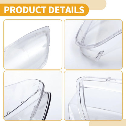 1 Pc Front Left Headlight Lens Cover for BMW X5 (2004-2006) Clear