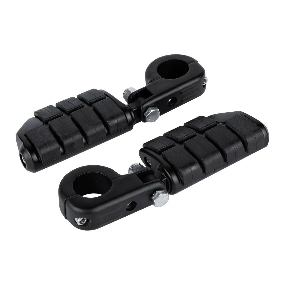 Matte Black 32mm Highway Engine Guard Footpegs for Harley Dyna Sportster
