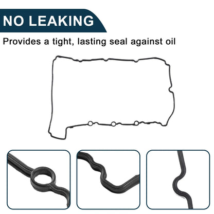 Valve Cover with Gasket for BMW 528i (2012-2016) Silver Tone