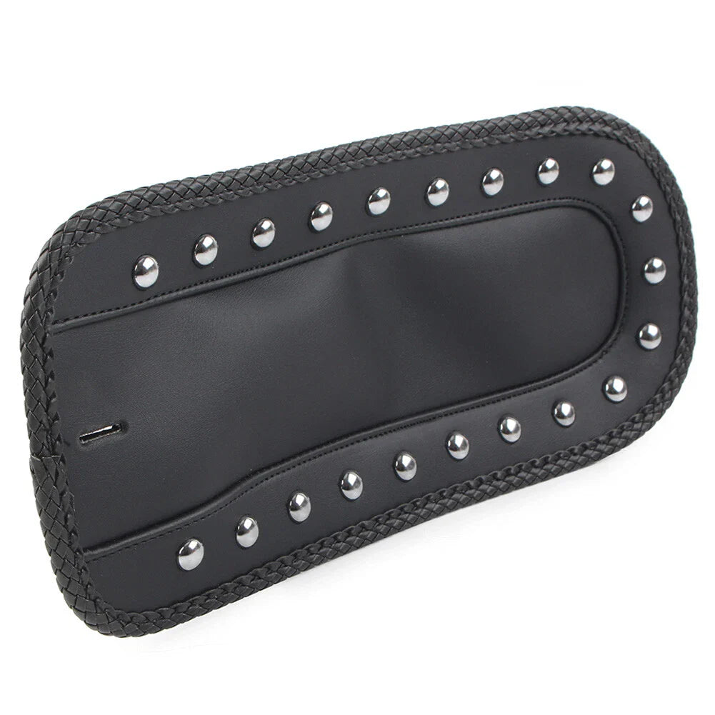 Black PU Leather Rear Fender Bib for Kawasaki Vulcan 1500 (1996-2008)