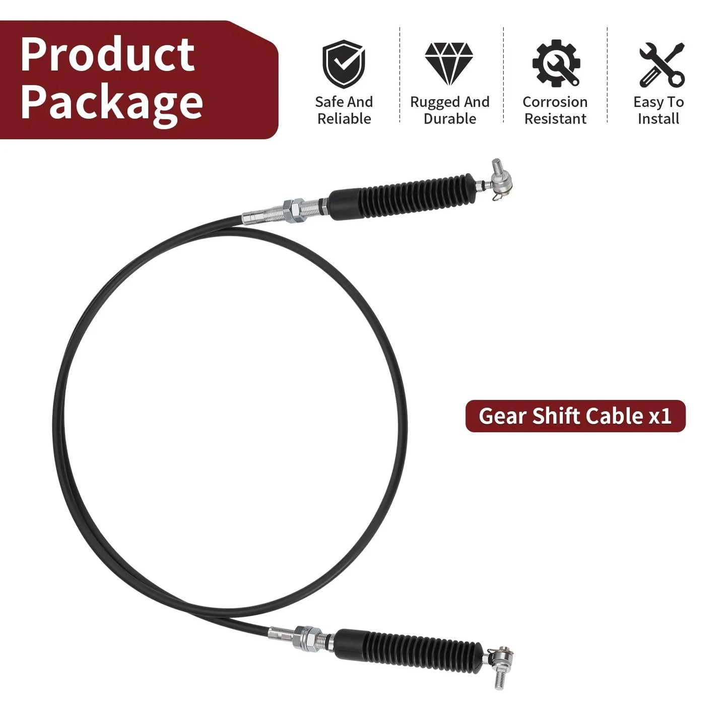 Gear Shift Cable for Polaris General 4 1000 (2017–2025)