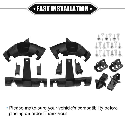Front Grille Assembly with LED Lights for Dodge Ram 3500 (2010) Gloss Black