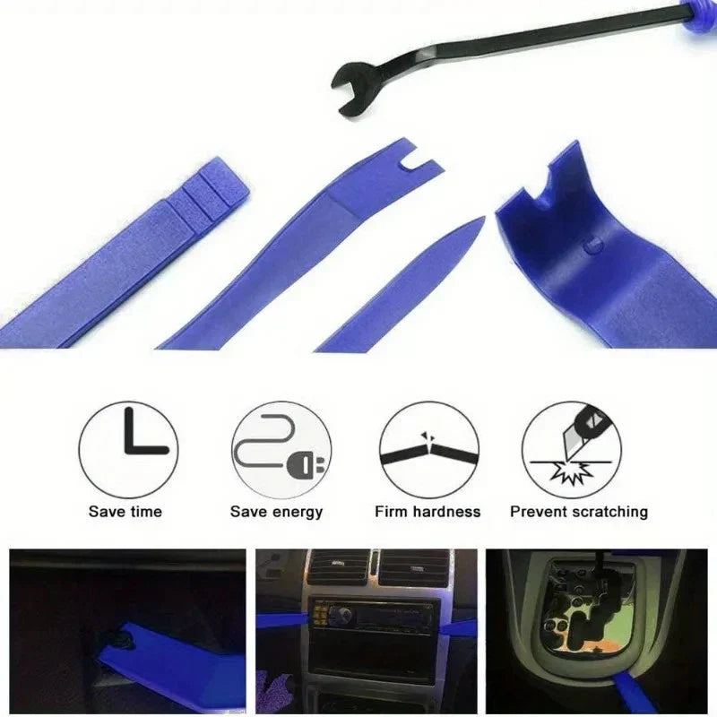 5PCS Car Door Panel Removal Tools Set for Interior Trim and Fastener Clips