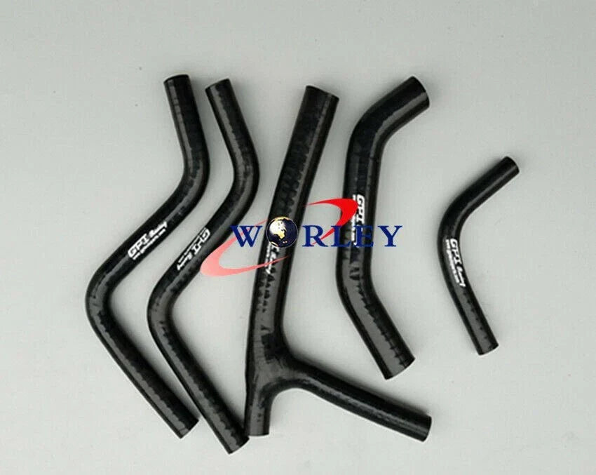 Silicone Radiator Hose for Honda CR125R CR125 1987-1988 ( Blue)