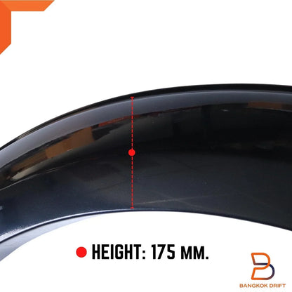 41W Fender Flares for Ford Ranger PX2 2015-2018 4 Door Dual Cab