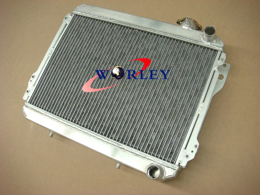 Alu Radiator + Fan for Toyota Corolla AE71 AE72 (1979-1983)