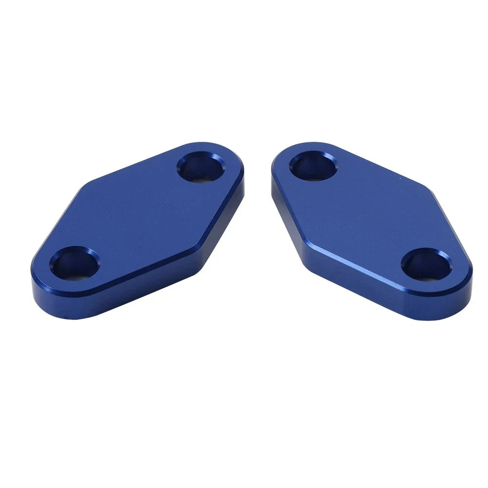 Blue Oil Cooler Block Off Plate w/ Gasket for Suzuki Hayabusa GSX1300R (1999-2020)