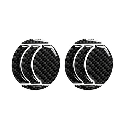 10Pcs Carbon Fiber Dashboard Vent Trim Covers for Nissan 350Z (2006-2009)