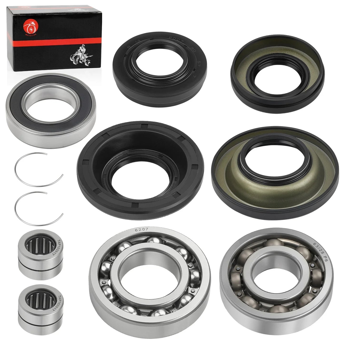 Rear Differential Bearing Seal Kit for Honda Rancher 420 4x4 (2015–2024)