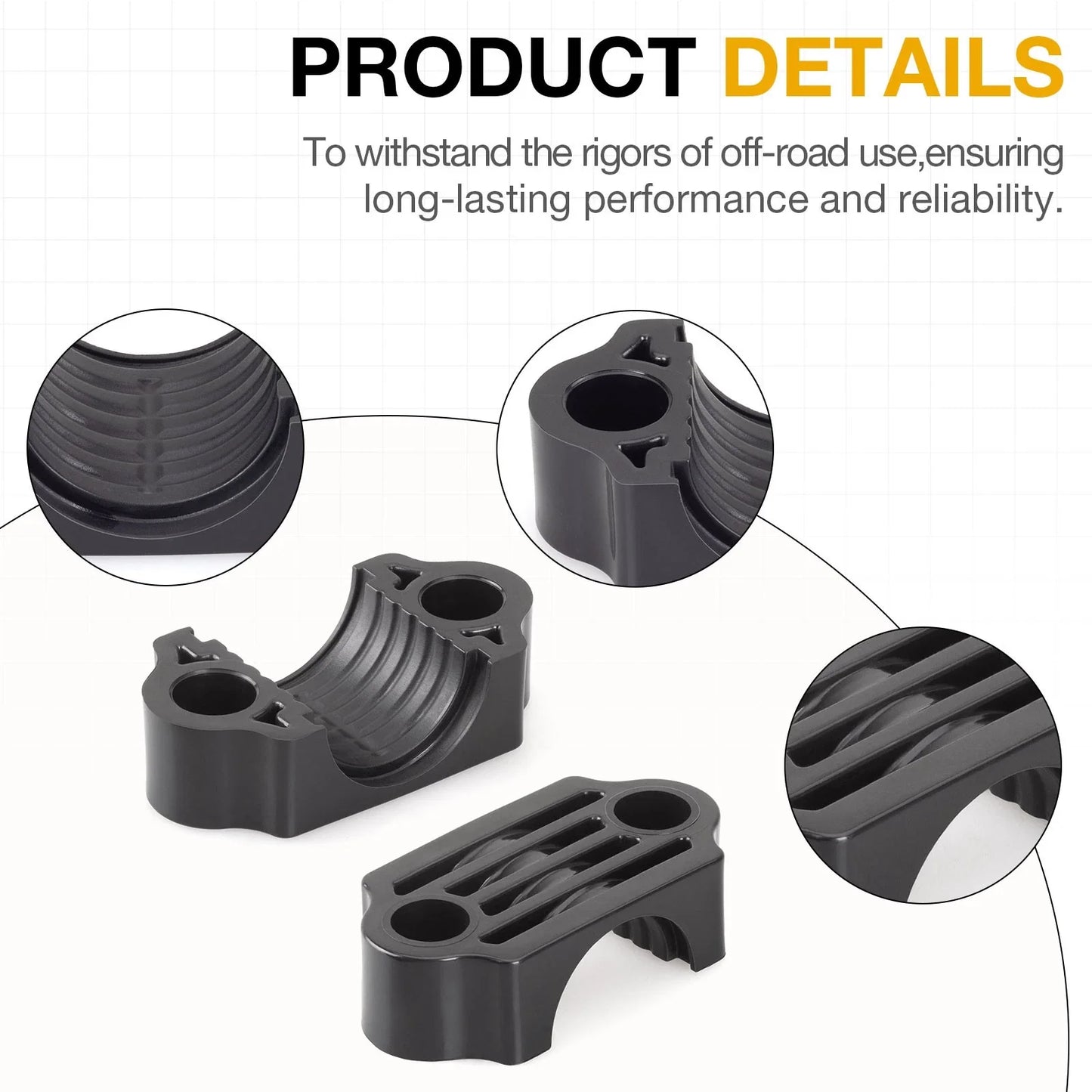 Steering Stem Bushing & Seal Set for Yamaha Grizzly 550/700 YFM550/YFM700 (2012–2019)