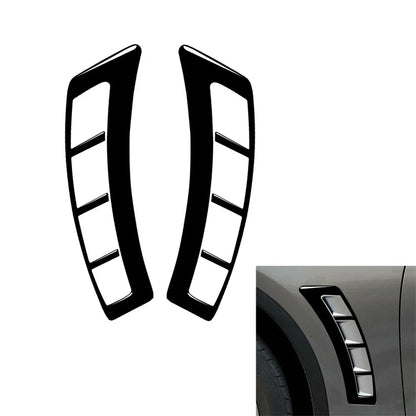 Glossy Black Fender Air Intake Covers for Infiniti FX35 QX70 (2003-2017)
