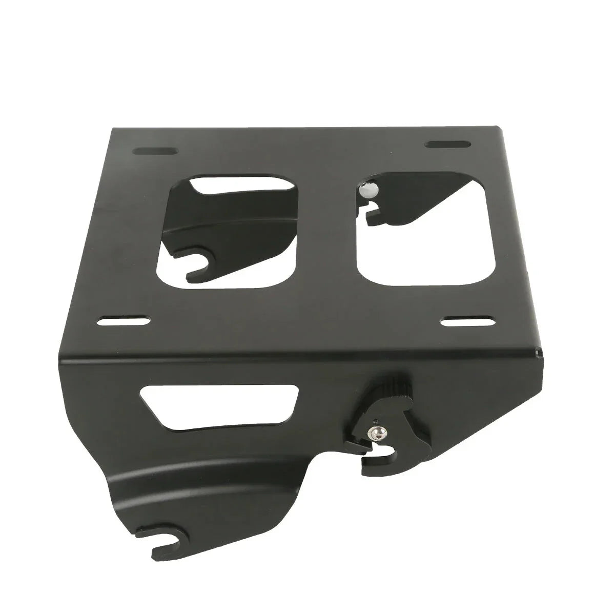 Black King Trunk Luggage Rack Solo Mount for Harley Touring (2014-2025)