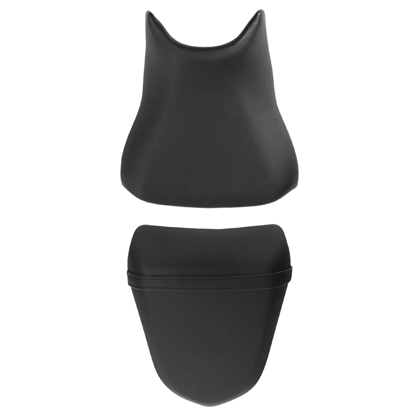 Black Driver & Passenger Seats for Kawasaki Ninja 650 ER-6N ER650 (2012-2016)